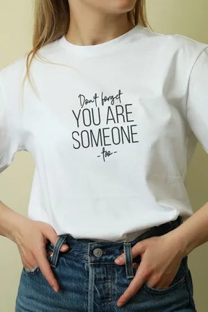 Unisex Oversize 24/1 Penye DTF Baskılı Tişört - DTF223
