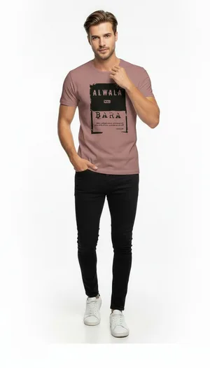 Urban Dynamic Baskılı Erkek Tişört – Günlük & Streetwear Stil