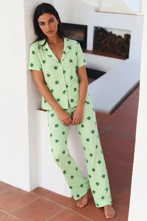 3 Adet Kadın Kısa Kol Comfort Pijama Takımı Pembe