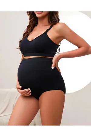 Hamile Slip Külot Hamile Lohusa Yüksek Bel Toparlayıcı Külot 1020 Siyah