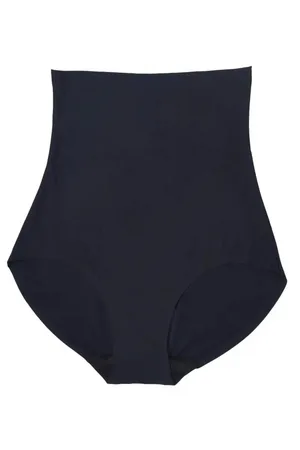 Lazer Kesim Silikonlu Slip Korse 4402 Siyah
