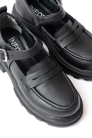 Kadın Casual Mevsim Loafer Tabanlı Bağcıksız Ayakkabı Ayakkabı Yüksek