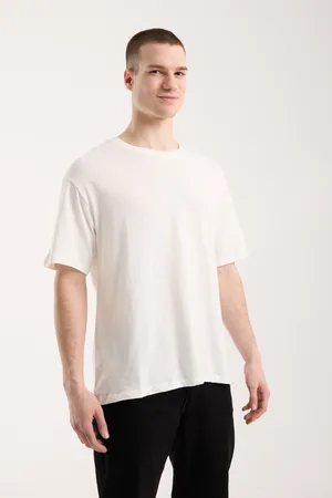 Urban Basic Oversize Erkek T-Shirt - Beyaz