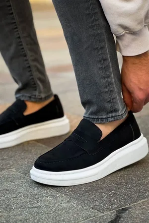 Erkek Casual Günlük Lüks Bağcıklı Ayakkabı Ayakkabı Rahat Süet