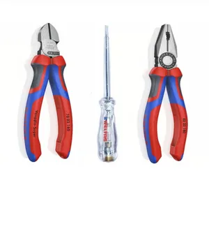 Knipex Pense Yan Keski ve İzeltaş Kontrol Kalemi 3'lü Set