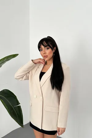 Bej Blazer Ceket