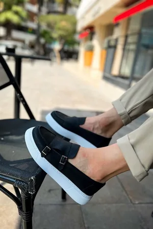 Erkek Casual Yürüyüş Günlük Bağcıklı Ayakkabı Ayakkabı Dengeli Şehir