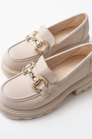 Kadın Casual Loafer Günlük Tabanlı Bağcıksız Ayakkabı Ayakkabı Yüksek
