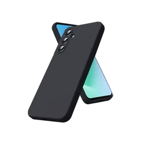 Samsung Galaxy A27 5G Nano içi Kadife Silikon - Siyah
