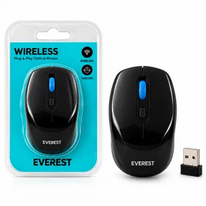 Kablosuz Optik Mouse Siyah Lacivert