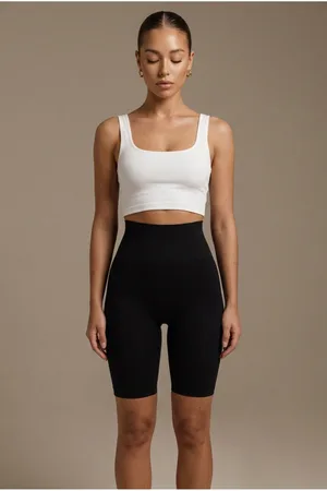 Kadın Sıkılaştırıcı Kumaş Boxer Kalıp Siyah Korse
