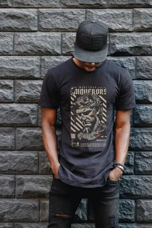 Unisex Oversize 24/1 Penye DTF Baskılı Tişört - DTF71