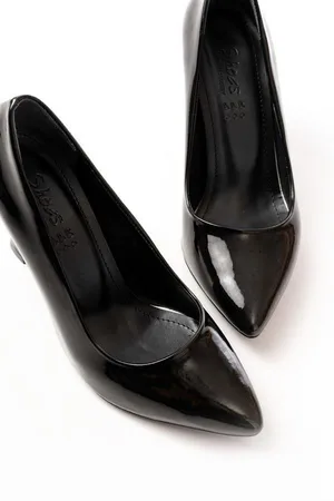 Kadın Casual Stiletto Ayakkabı Ayakkabı Dengeli Rugan Topuklu Form