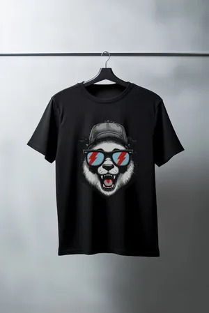 Unisex Oversize 24/1 Penye DTF Baskılı Tişört - DTF194