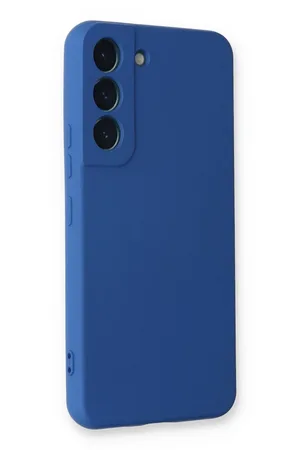 Samsung Galaxy S23 Uyumlu Kılıf Nano içi Kadife Silikon - Mavi