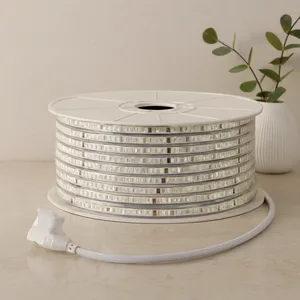 Dış Mekan 220V Şerit LED 120LED 100m (3000K / Günışık)