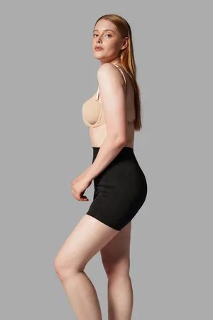 Push Up Seamless Dikişsiz Popo Şekillendirici Kısa Paçalı Korse 2064 Siyah
