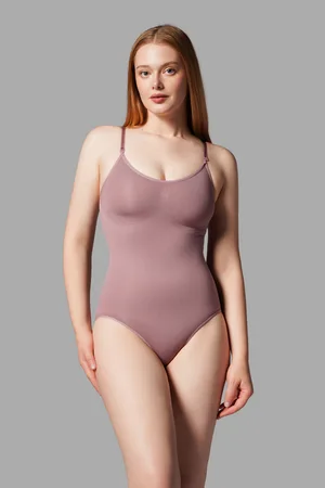 Seamless Zıbın Korse Çıtçıtlı Body 2 Beden İncelten Toparlayıcı Push Up Etkili Karın Bel Göbek Sıkılaştırıcı Kadın Body Korse 9051 Gül Kurusu