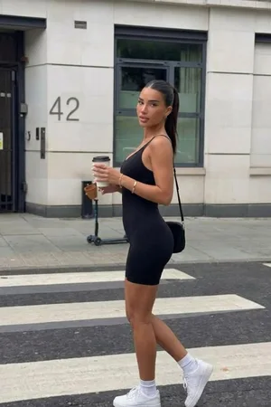 Kadın Sıkılaştırıcı SİYAH Casual Esnek Body