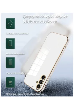 Samsung Galaxy S25 Plus Uyumlu Kılıf Volet Silikon - Mavi