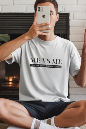 Unisex Oversize 24/1 Penye DTF Baskılı Tişört - DTF246
