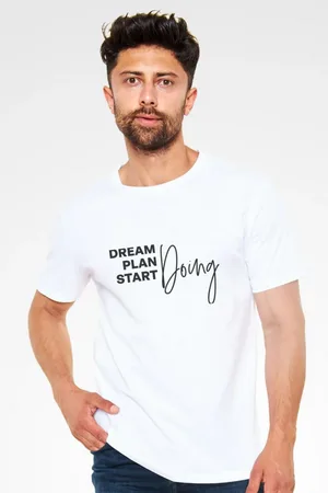 Unisex Oversize 24/1 Penye DTF Baskılı Tişört - DTF226
