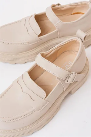 Kadın Casual Loafer Tabanlı Tempo Ayakkabı Ayakkabı Süet Yüksek