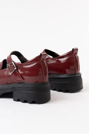 Kadın Casual Loafer Tabanlı Ayakkabı Ayakkabı Rugan Rahatlatıcı Yüksek
