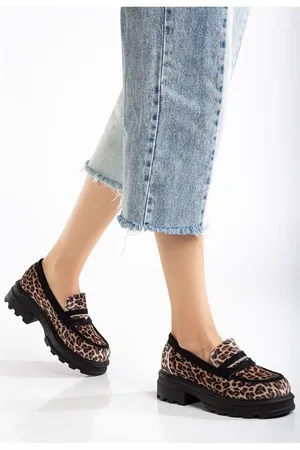 Kadın Casual Loafer Tabanlı Bağcıksız Ayakkabı Ayakkabı Pratik Yüksek