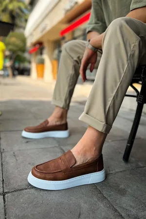 Erkek Casual Yürüyüş Günlük Stabil Bağcıklı Ayakkabı Ayakkabı Dengeli