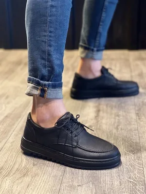 Erkek Casual Yumuşak Bağcıklı Ayakkabı Ayakkabı Dengeli Klasik Cilt