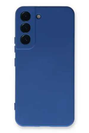 Samsung Galaxy S23 Uyumlu Kılıf Nano içi Kadife Silikon - Mavi