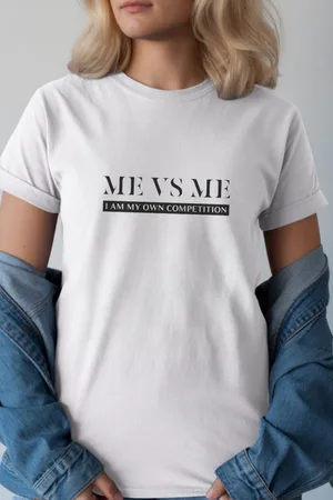 Unisex Oversize 24/1 Penye DTF Baskılı Tişört - DTF246