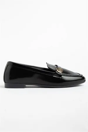 Kadın Yürüyüş Günlük Rahat Maskülen Kırışık Babet