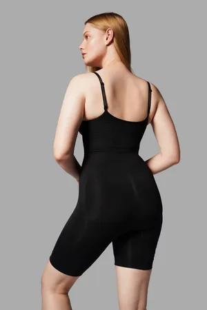 Tam Boy Tüm Vücut Korsesi Seamless 9050 Siyah