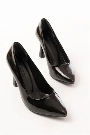 Kadın Casual Stiletto Ayakkabı Ayakkabı Dengeli Rugan Topuklu Form