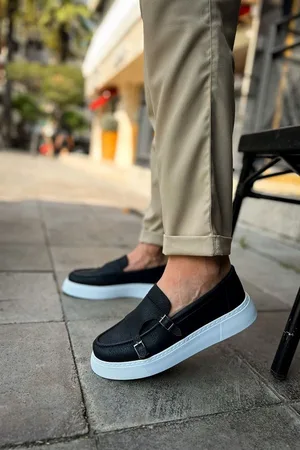 Erkek Casual Yürüyüş Günlük Bağcıklı Ayakkabı Ayakkabı Dengeli Şehir