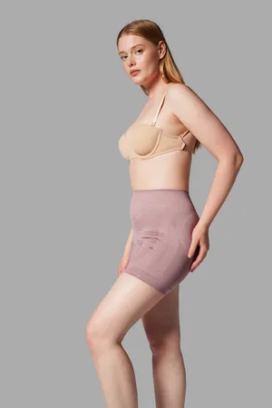 Push Up Seamless Dikişsiz Popo Şekillendirici Kısa Paçalı Korse 2064 Gül Kurusu