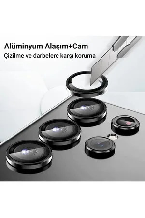 Samsung Galaxy Z Fold 5 Valdez Metal Kamera Lens - Mavi