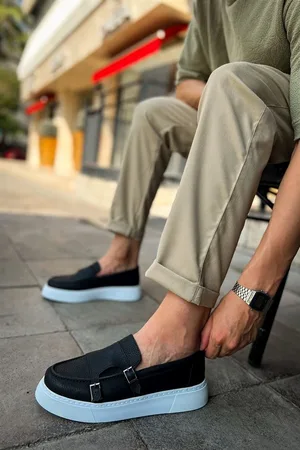 Erkek Casual Yürüyüş Günlük Bağcıklı Ayakkabı Ayakkabı Dengeli Şehir