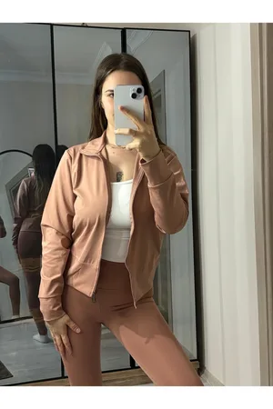 Gül Kurusu Toparlayıcı Taytlı Takım - Pembe