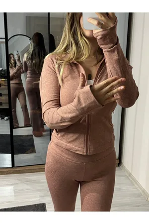 Gül Kurusu İspanyol Paça Muadil Takım - Pembe