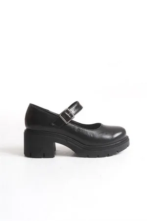 Kadın Casual Loafer Tabanlı Koruma Ayakkabı Ayakkabı Tokalı Kırışık Rugan Yüksek