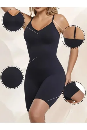 toparlayıcı yüksek bel tam boy body 9050 Siyah