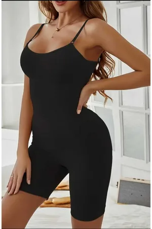 2 Beden Toparlayan Bel Ve Basen İncelten Tam Boy Tüm Vücut Korsesi Seamless 9050 Siyah