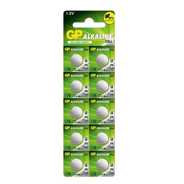 GP LR44 A76 1.5V lin Pil 10'lu Paket