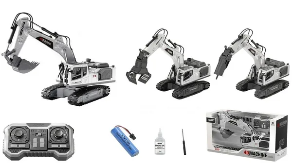 4d-E3 Metal Değişebilen 3 Başlıklı Duman Atan İş Makinası