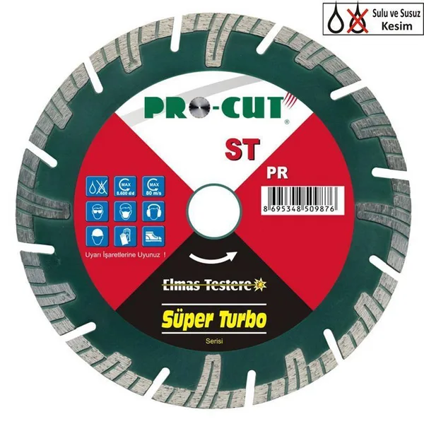 Prut ST 180 mm Süper Turbo Elmas Testere