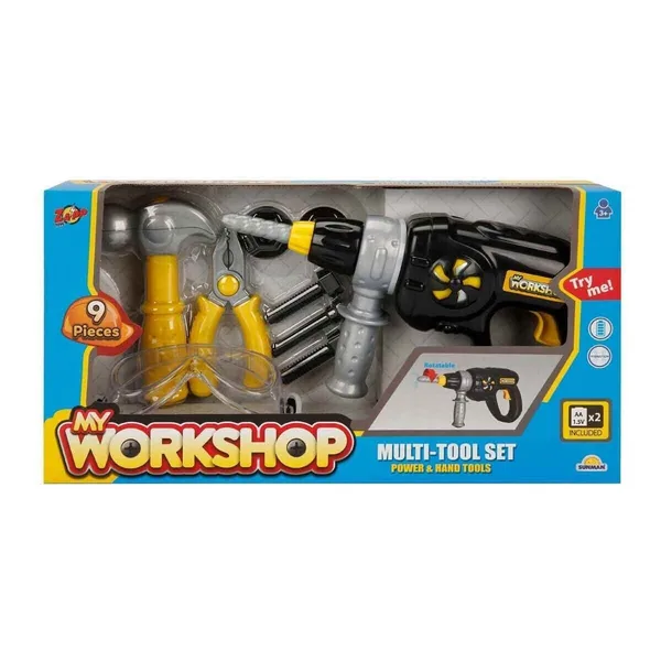 4606 Zapp T My Workshop Matkaplı Tamir Seti 9 Parça