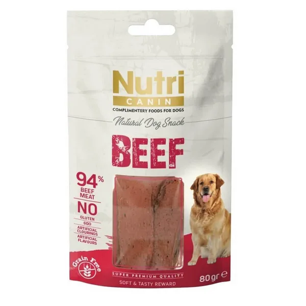 Nutri Canin Tahılsız Biftekli Köpek Ödül sı 80 gr